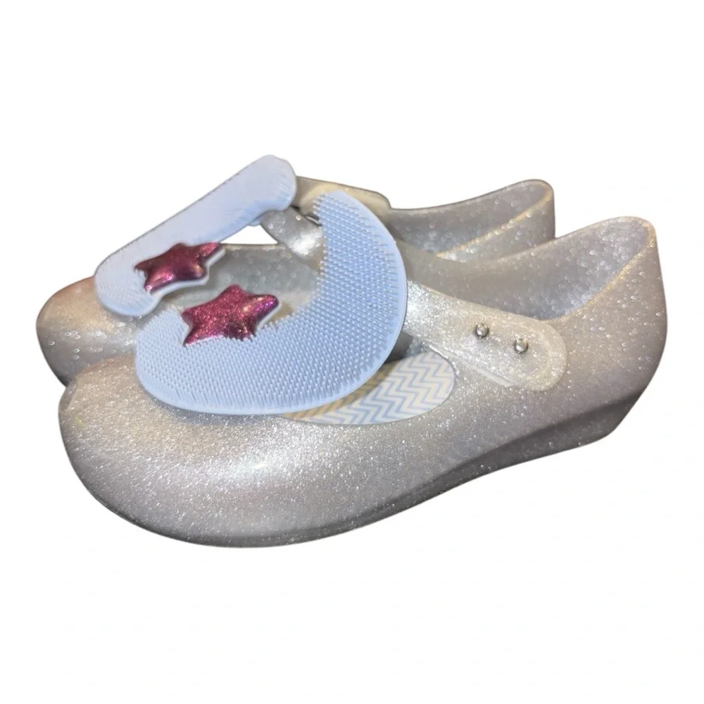 Mini Melissa silver mj’s